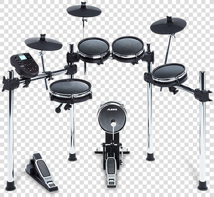 Alesis Surge Mesh Kit 8 piece Drum Kit Front View  HD Png DownloadTransparent PNG