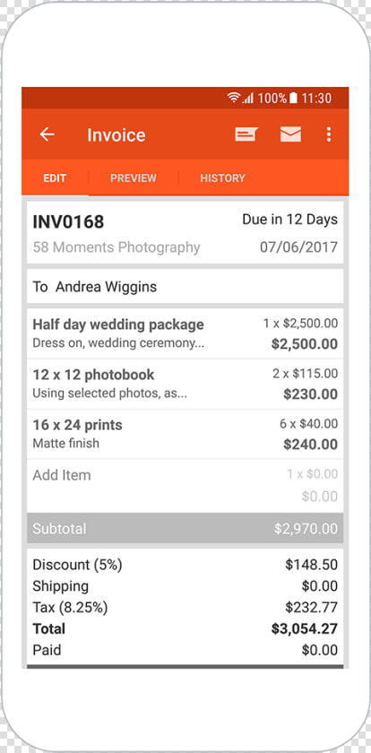 Branded Invoice  HD Png DownloadTransparent PNG