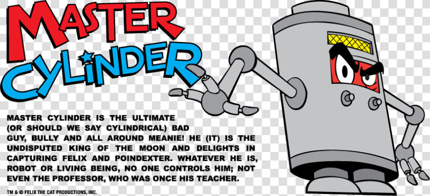 Felix The Cat Wiki   Master Cylinder Felix The Cat  HD Png DownloadTransparent PNG