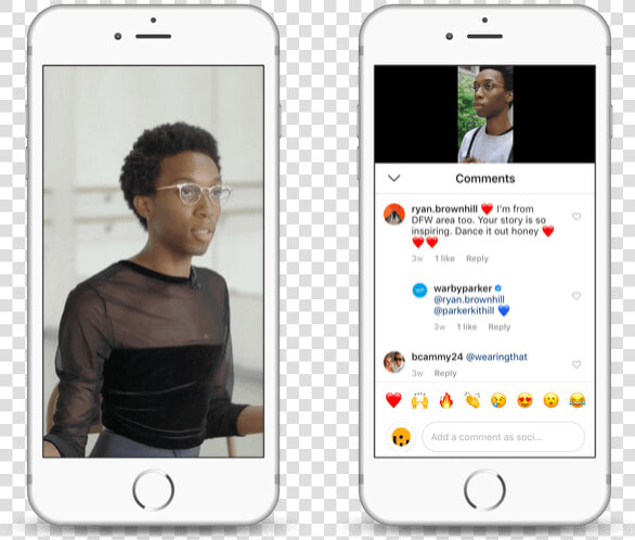 Warby parker   Igtv   Iphone  HD Png DownloadTransparent PNG