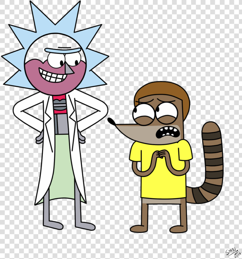 Morty And Rigby  HD Png DownloadTransparent PNG