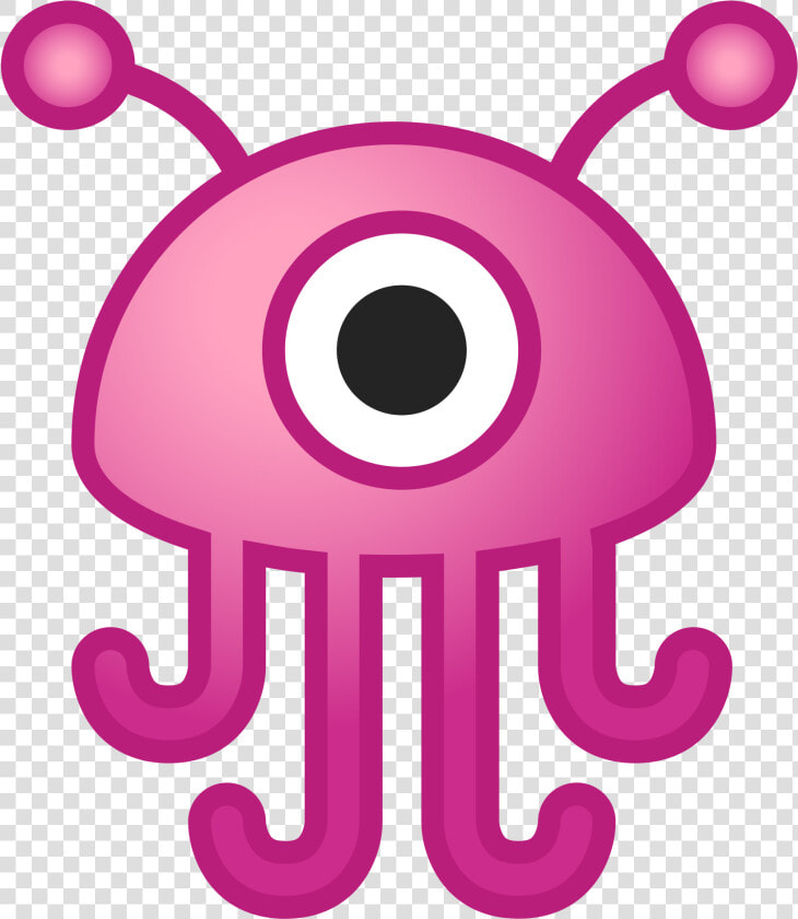 Alien Monster Icon   Google Alien Monster Emoji  HD Png DownloadTransparent PNG