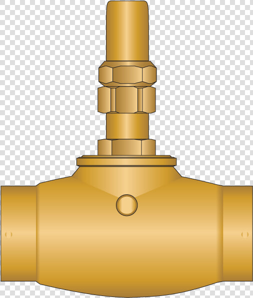 62325 Straight Balancing Valve 1in Female Sweat   Plumbing Valve  HD Png DownloadTransparent PNG