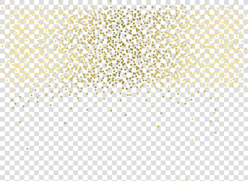 Confetti Border Png   Gold Confetti Transparent Background  Png DownloadTransparent PNG