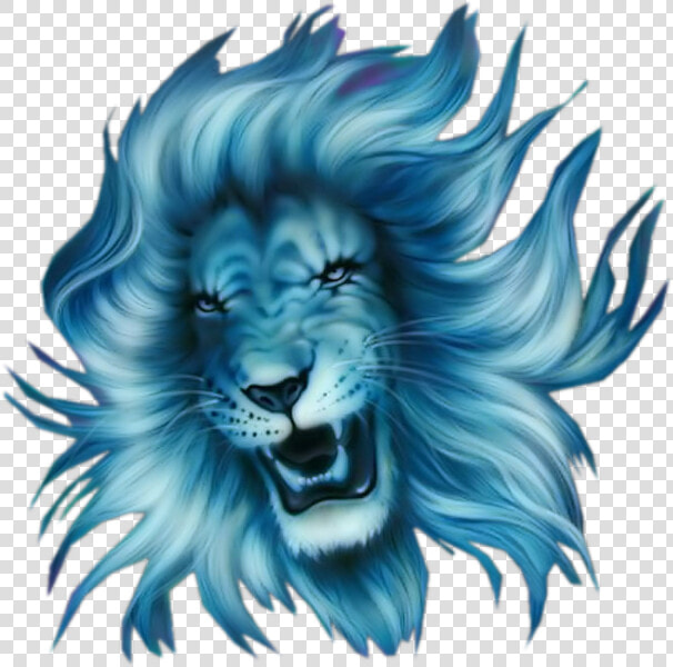 Transparent Lion Head Logo Png   Blue Lion Logo Png  Png DownloadTransparent PNG