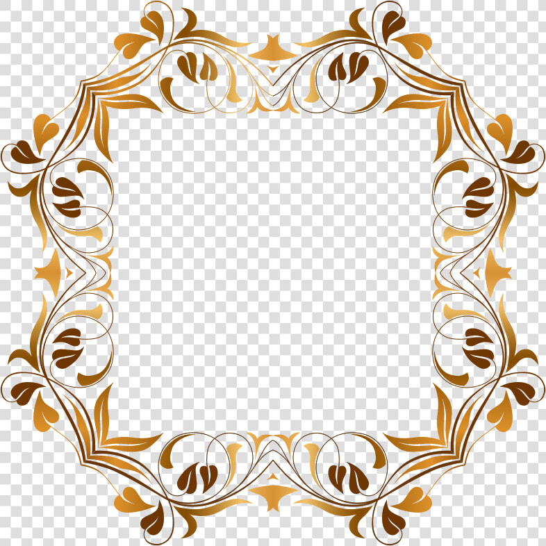 Floral Flourish Frame   Logo Segi Delapan  HD Png DownloadTransparent PNG