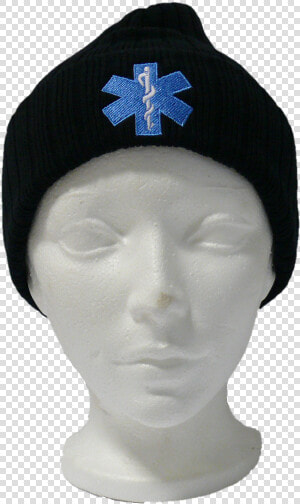 Star Of Life Paramedic Toque With Embroidery On Back   Beanie  HD Png DownloadTransparent PNG