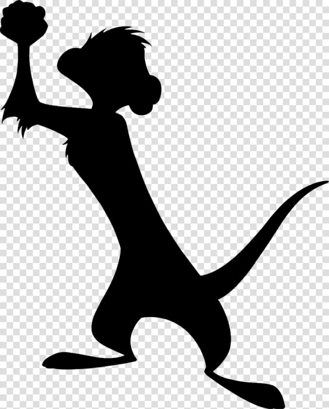 Clip Art Timon And Pumbaa Silhouette Image Vector Graphics   Silueta De Timon Y Pumba  HD Png DownloadTransparent PNG