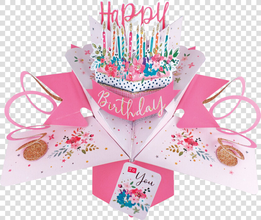 Celebration 3d Pop Up Card Happy Anniversary Birthday   Pop Up Happy Birthday  HD Png DownloadTransparent PNG