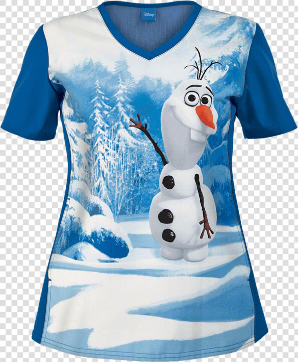 Transparent Frozen Snowman Png   Uniformes Clinicos De Disney  Png DownloadTransparent PNG