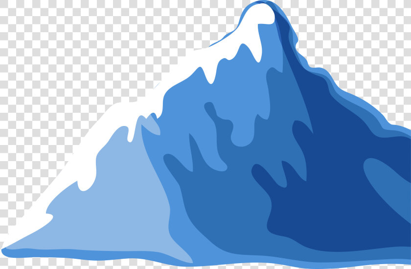 Transparent Tip Of The Iceberg Clipart   Cartoon Mountain Transparent Background  HD Png DownloadTransparent PNG