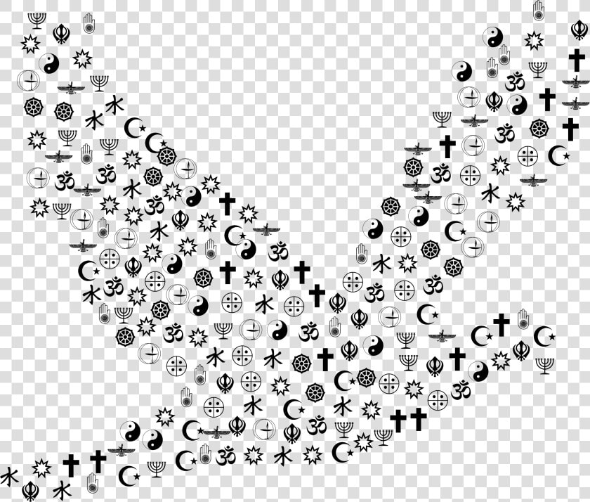 Religions Peace Dove Big   Religions Of The World Png  Transparent PngTransparent PNG