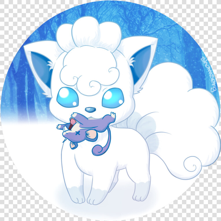 Pokemon Alolan Vulpix Cute  HD Png DownloadTransparent PNG