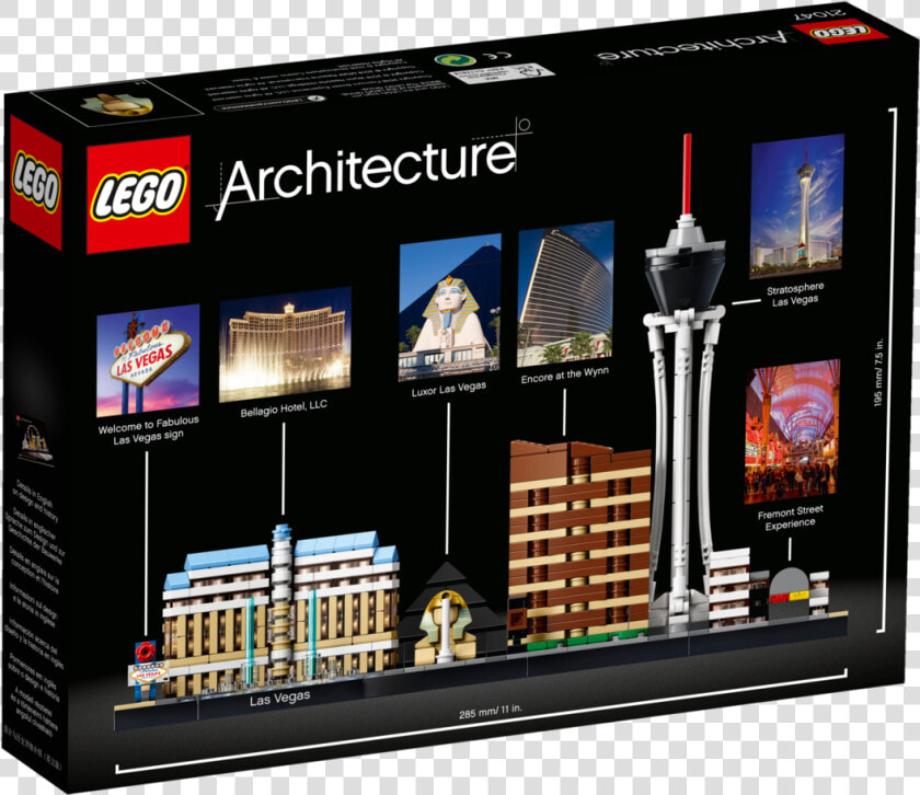 Transparent Las Vegas Skyline Silhouette Png   Lego Architecture Las Vegas  Png DownloadTransparent PNG