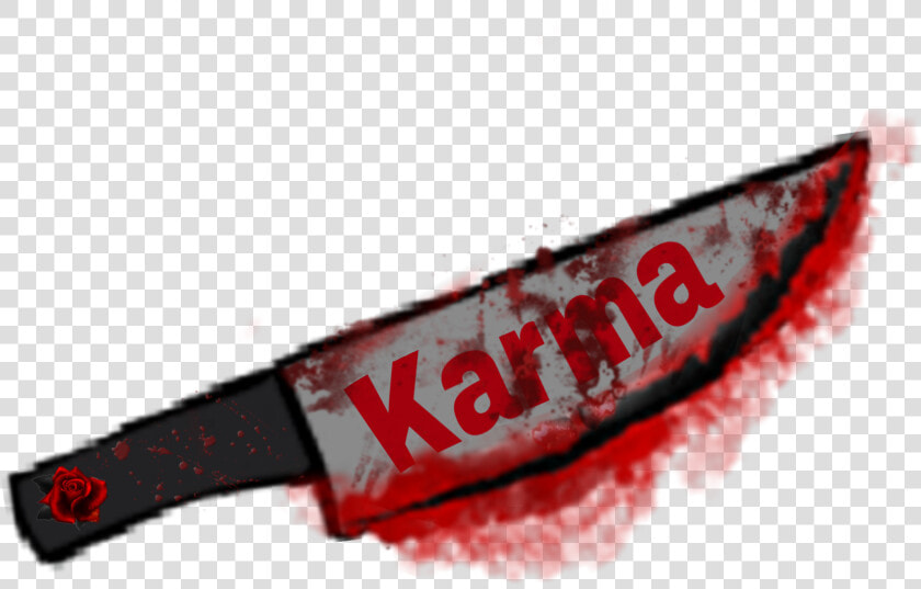  freedit  krew  blood  knife  nóż  die  karma  dlaciebie   Utility Knife  HD Png DownloadTransparent PNG