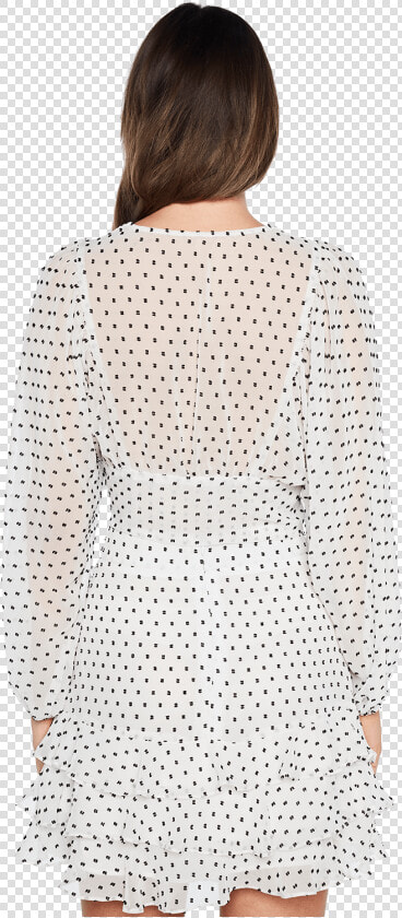 Dobby Tie Top In Colour Caviar   Polka Dot  HD Png DownloadTransparent PNG