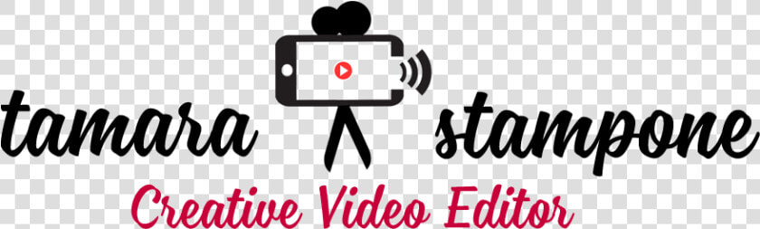 Tamara Stampone   Creative Video Editing Logo Png  Transparent PngTransparent PNG