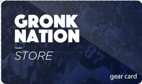 Gronk Nation Gear Card   Graphic Design  HD Png DownloadTransparent PNG