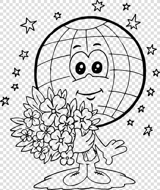 Earth Day 2017 Coloring Pages   Earth Day Coloring Pages  HD Png DownloadTransparent PNG