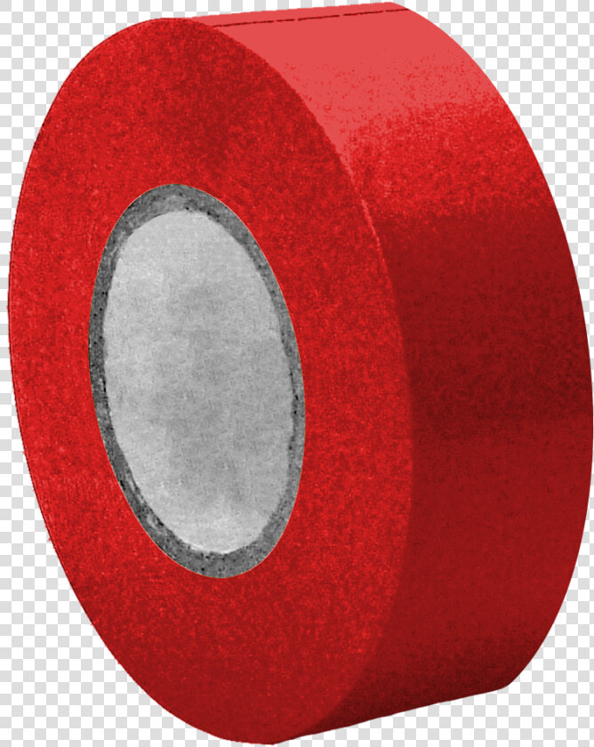 25mm X 33m Carton Sealing Pvc Tape Red   Circle  HD Png DownloadTransparent PNG