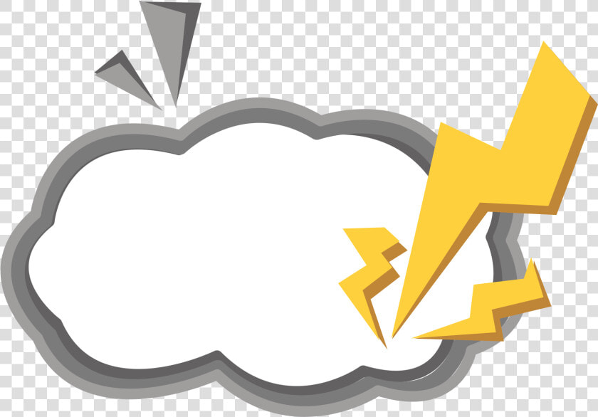 Lightning Texture Border Chat Bubble Png And Psd   Chat Lightning Png  Transparent PngTransparent PNG