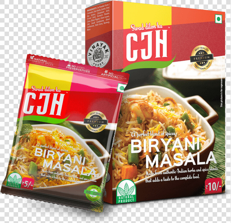 Biryani Masala  Cjh  Vinayak Foods Group  Best Indian   Masala Vinayak Foods  HD Png DownloadTransparent PNG