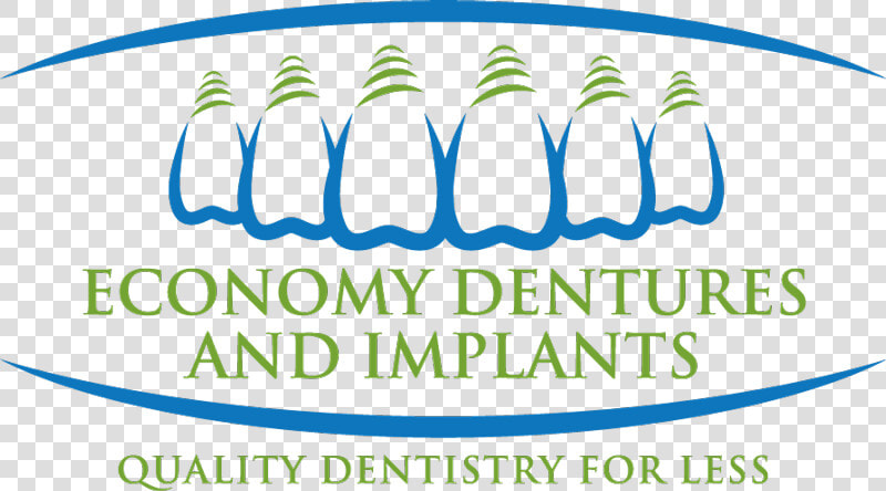 Economy Dentures Logo   Graphic Design  HD Png DownloadTransparent PNG