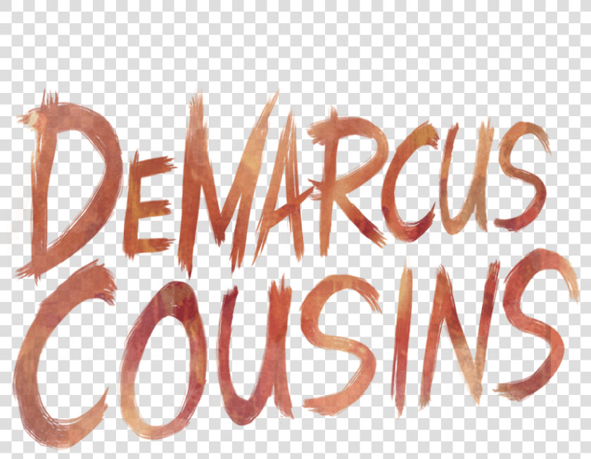 Demarcus Cousins   Calligraphy  HD Png DownloadTransparent PNG