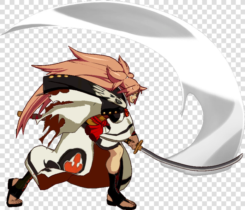 Ggxrd Baiken 5h   Cartoon  HD Png DownloadTransparent PNG