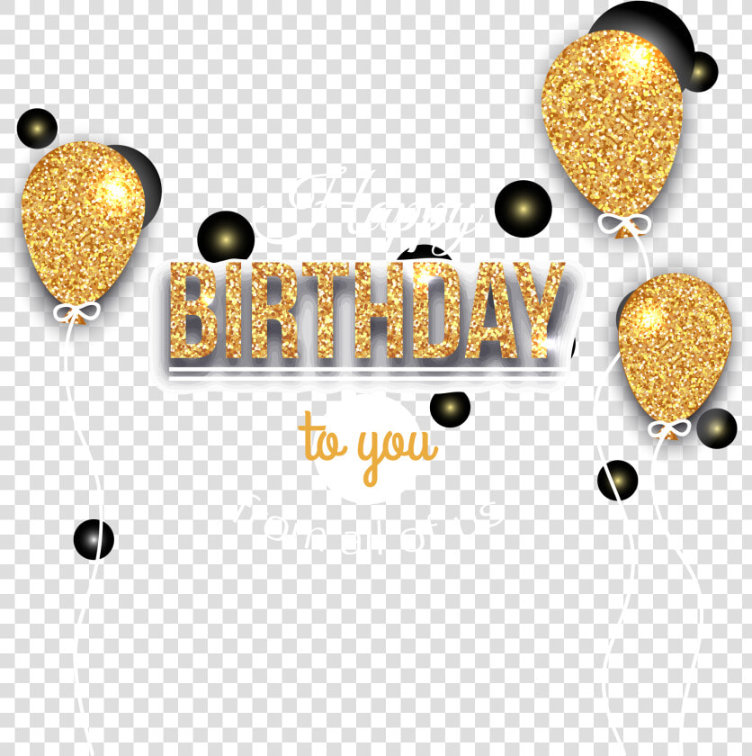 Golden Balloon Birthday Vector Icon Balloons Celebration   Gold Birthday Balloons Png  Transparent PngTransparent PNG