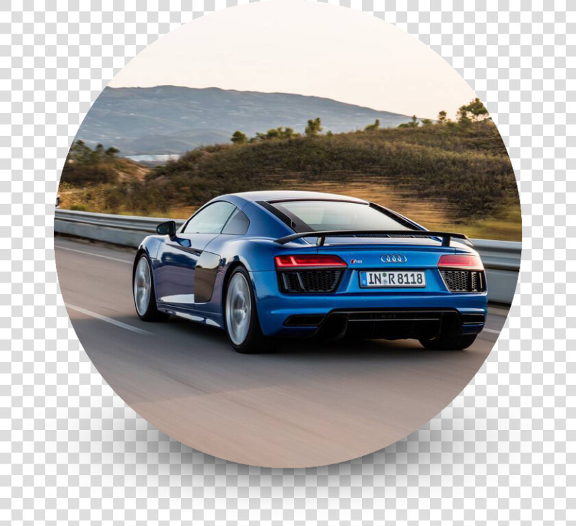 Car Shipping   2017 Audi R8 Plus Ara Blue  HD Png DownloadTransparent PNG