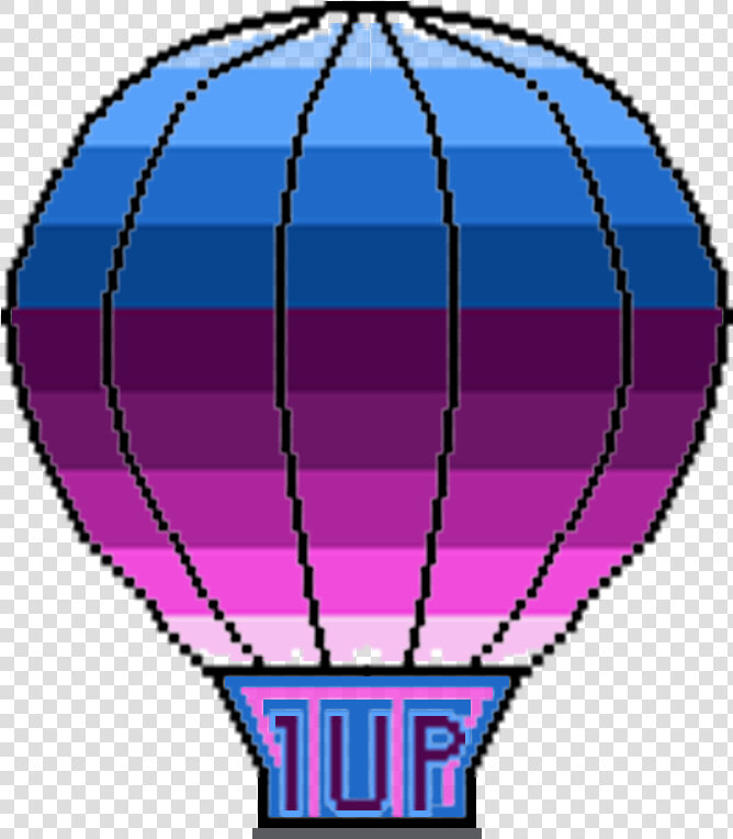 1up 1000px   Png Download   Hot Air Balloon  Transparent PngTransparent PNG