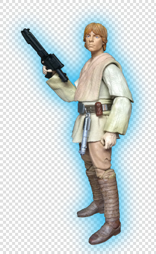 Luke Skywalker Obi Wan Kenobi Anakin Skywalker Chewbacca   Custom 6 Inch Black Series Figure  HD Png DownloadTransparent PNG