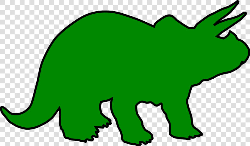 Transparent Dinosaur   Green Triceratops Clipart  HD Png DownloadTransparent PNG