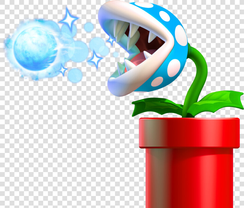 Venus Ice Trap   Mario Ice Piranha Plant  HD Png DownloadTransparent PNG