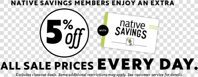 Monthly Sales Web Banner Native Savings   Sign  HD Png DownloadTransparent PNG