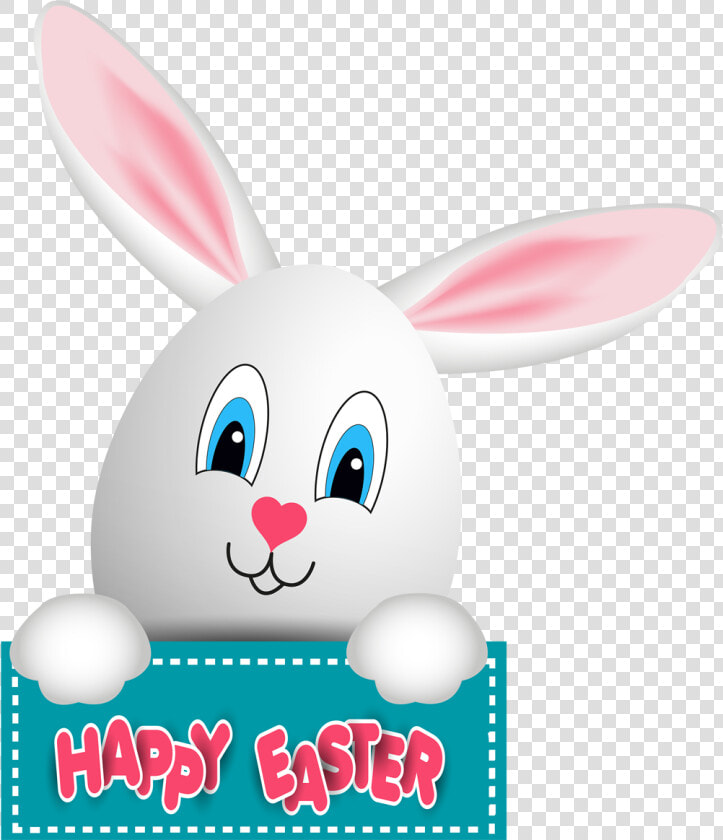 Happy Easter Bunny Png   Transparent Transparent Background Easter Bunny Clipart  Png DownloadTransparent PNG