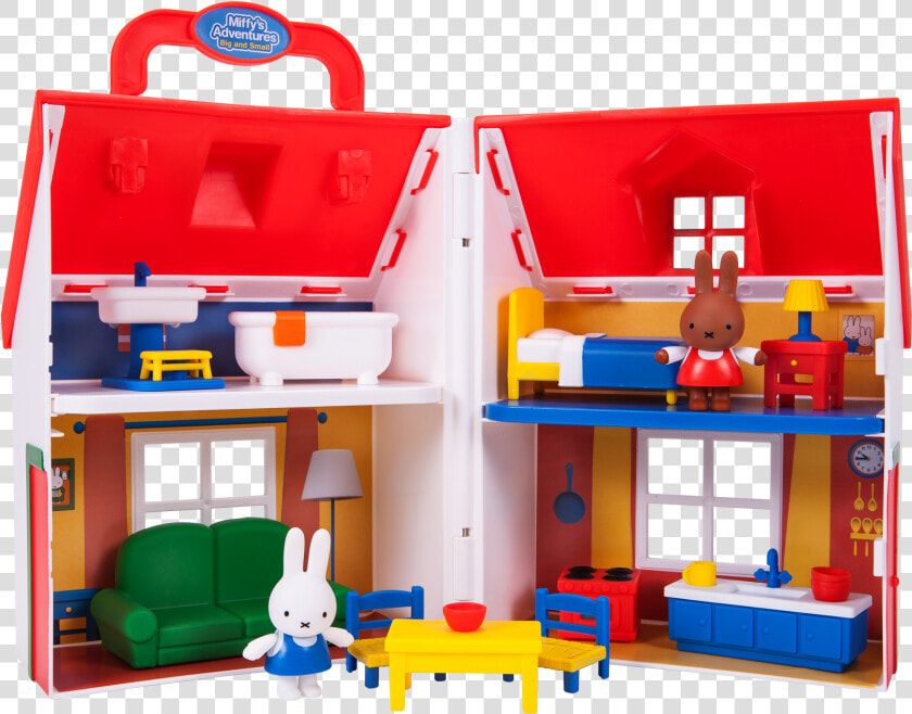 Miffy House Playset   Miffy  39 s Adventures Big And Small Miffy  39 s House  HD Png DownloadTransparent PNG