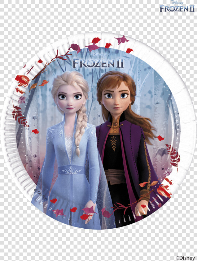 Home  Furniture  amp  Diy Disney Frozen Pink Princess Anna   Frozen 2 Party Plate  HD Png DownloadTransparent PNG