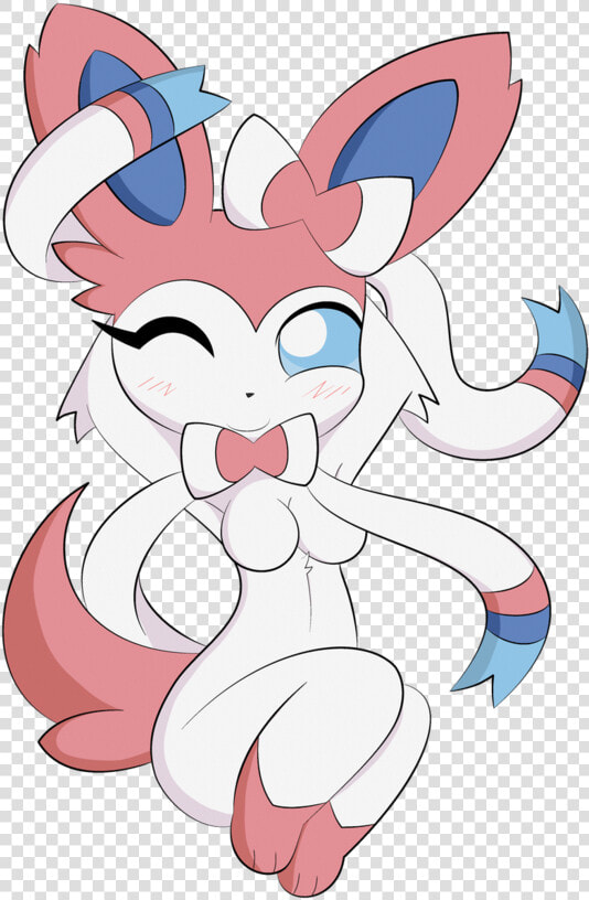 Sylveon Pokemorph   Png Download   Sylveon  Transparent PngTransparent PNG