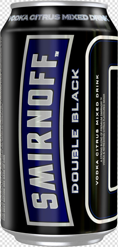 Smirnoff Ice Double Black Cans 10 Pack 375ml   Smirnoff Double Black Standard Drinks  HD Png DownloadTransparent PNG