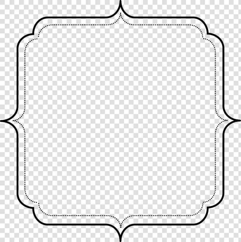 Transparent Simple Rectangle Frame Clipart   Frame Simple Border Clipart  HD Png DownloadTransparent PNG