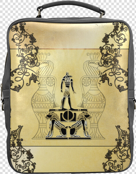 Anubis  The Egypt God Square Backpack   Briefcase  HD Png DownloadTransparent PNG