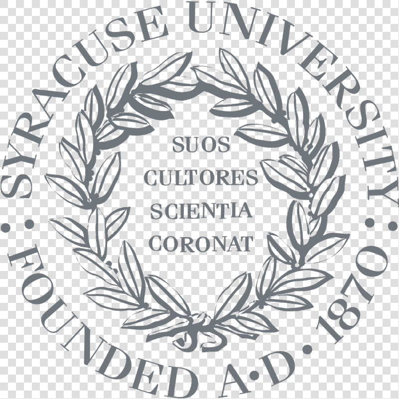 Transparent Circulo Rojo Png   Logo Syracuse University Seal  Png DownloadTransparent PNG