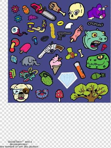 Vector Illustration Of Cartoon Characters Selection   Vector Pack Free  HD Png DownloadTransparent PNG