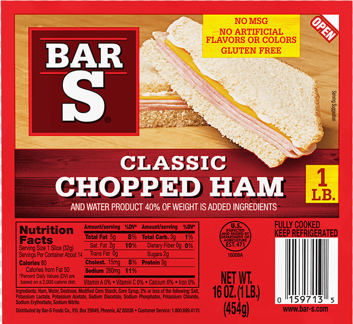 Chopped   Bar S Turkey Bologna  HD Png DownloadTransparent PNG