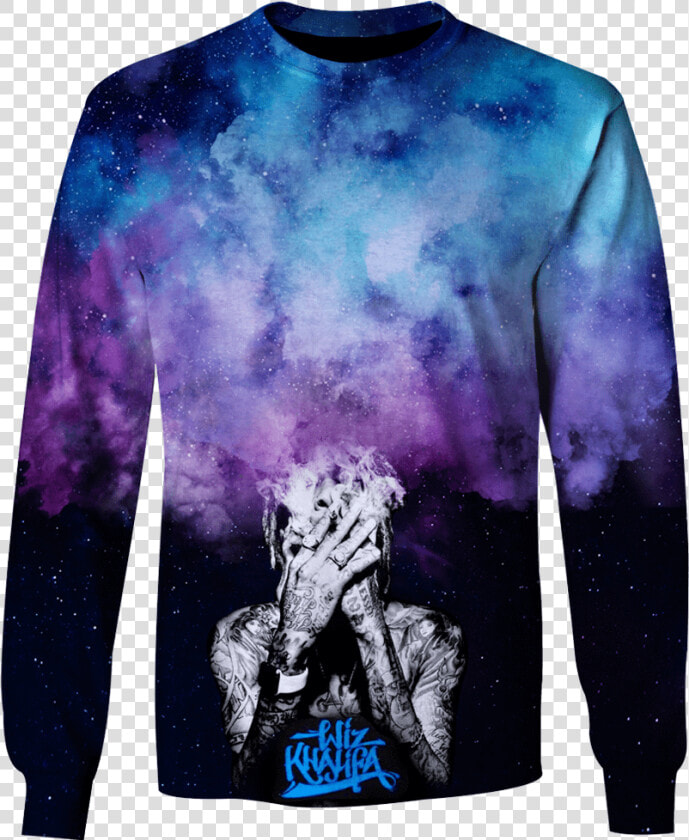 Gearhuman 3d Wiz Khalifa Smoking Tshirt   Red Gildan Long Sleeve  HD Png DownloadTransparent PNG