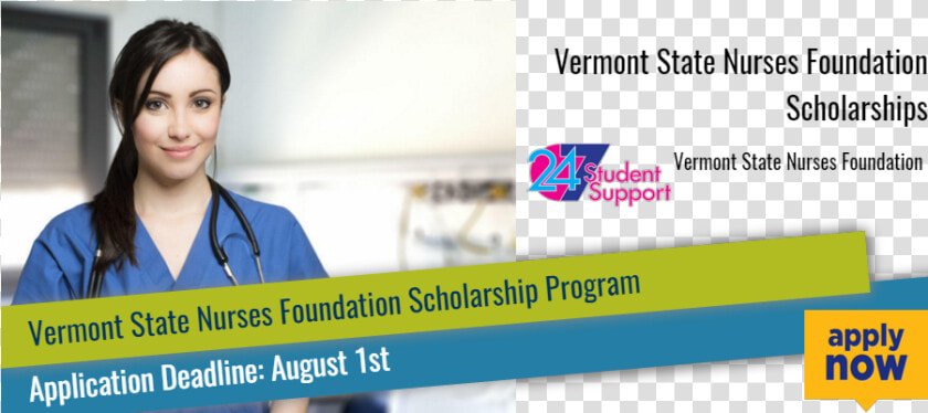 Vermont State Nurses Foundation Scholarships   Vet Scholarships  HD Png DownloadTransparent PNG