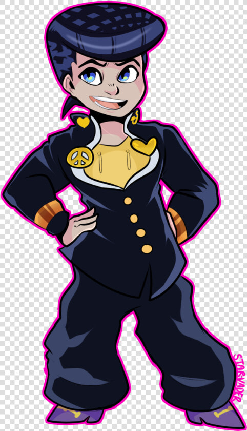 Josuke Higashikata   Png Download   Cartoon  Transparent PngTransparent PNG