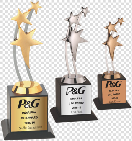 Buy Sundha 3 Star Trophy Awards Trophies Corporate  HD Png DownloadTransparent PNG